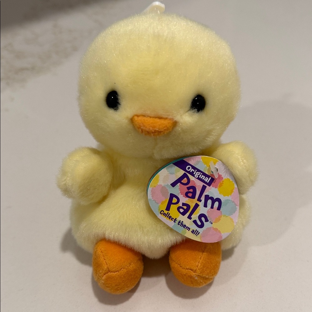 Palm Pals Yellow Plush chick